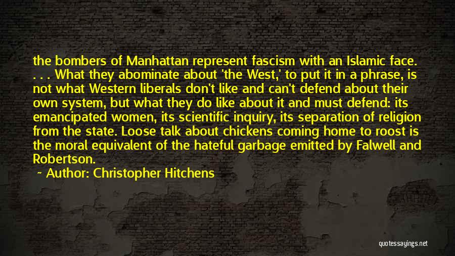 Islamic Religion Quotes By Christopher Hitchens