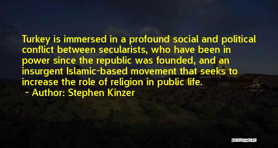 Islamic Religion Quotes By Stephen Kinzer