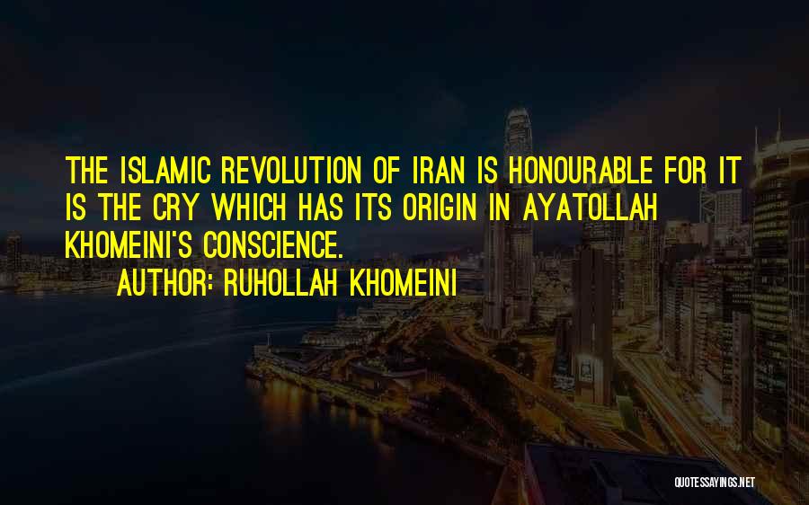 Islamic Revolution Quotes By Ruhollah Khomeini