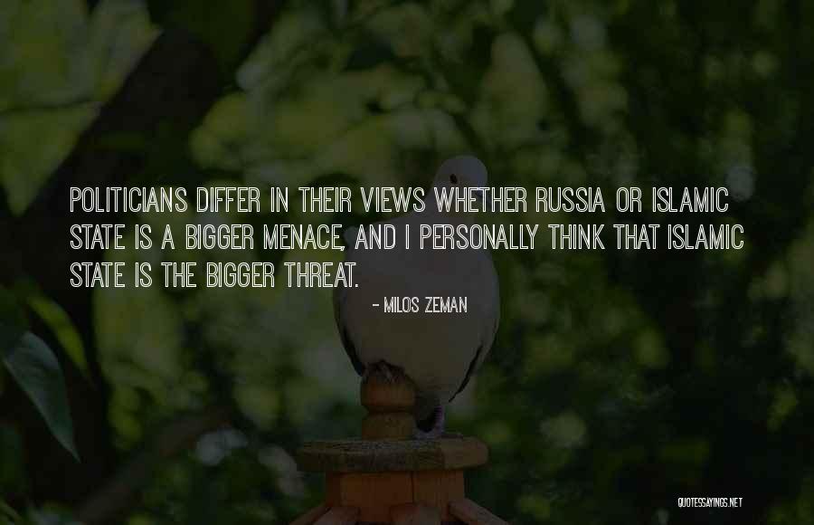 Islamic State Quotes By Milos Zeman Islamic State Quotes By Milos Zeman