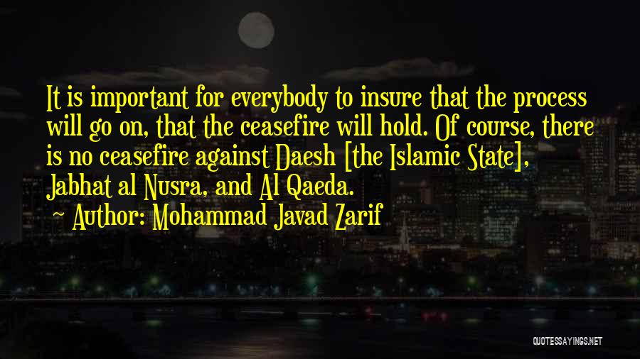 Islamic State Quotes By Mohammad Javad Zarif