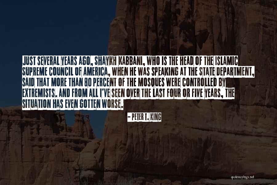 Islamic State Quotes By Peter T. King