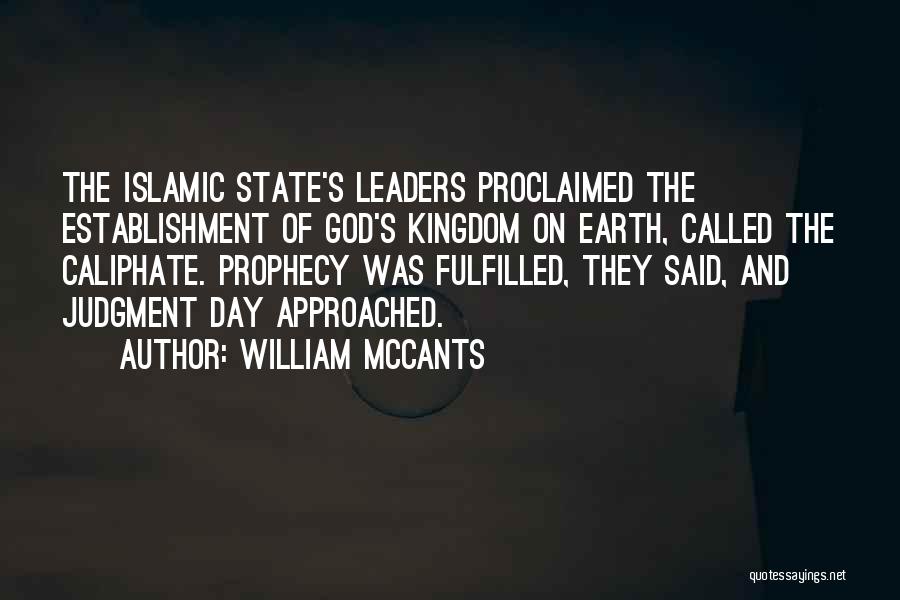 Islamic State Quotes By William McCants