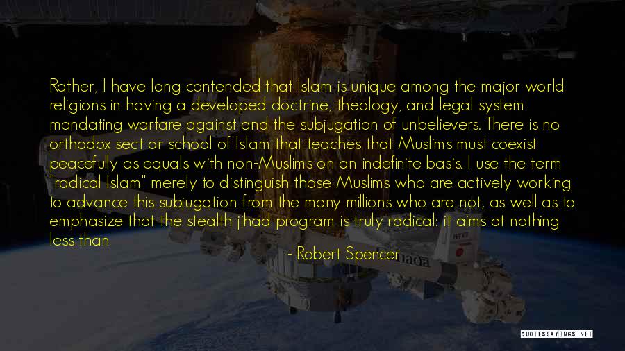 Islamic Status Quotes By Robert Spencer