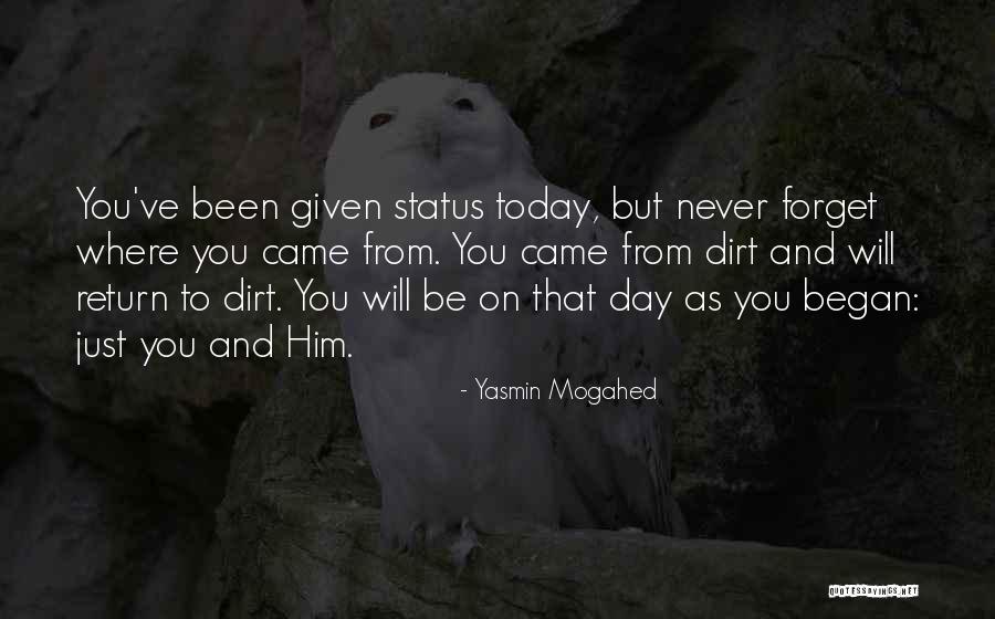 Islamic Status Quotes By Yasmin Mogahed