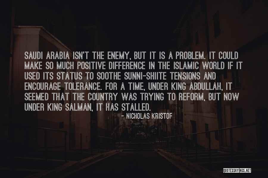 Islamic Tolerance Quotes By Nicholas Kristof Islamic Tolerance Quotes By Nicholas Kristof