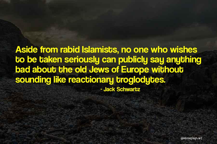 Islamists Quotes By Jack Schwartz