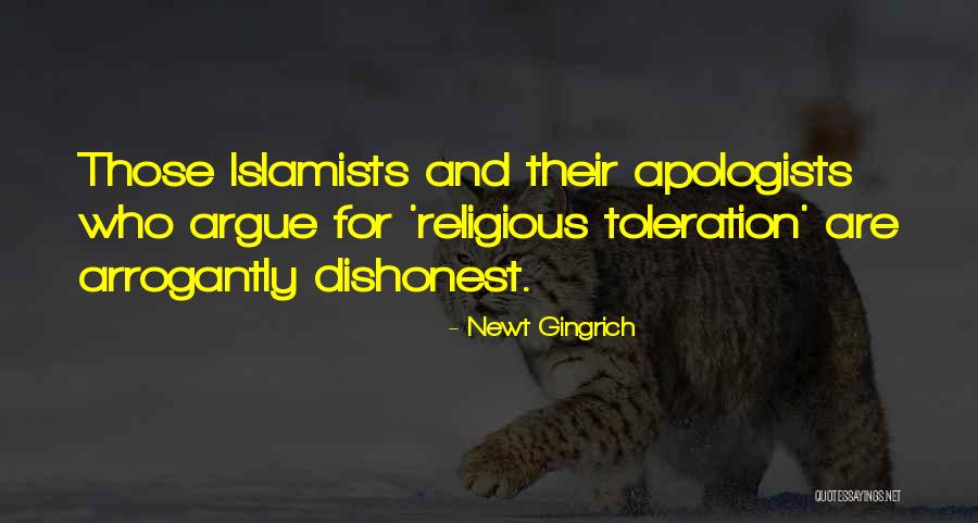 Islamists Quotes By Newt Gingrich