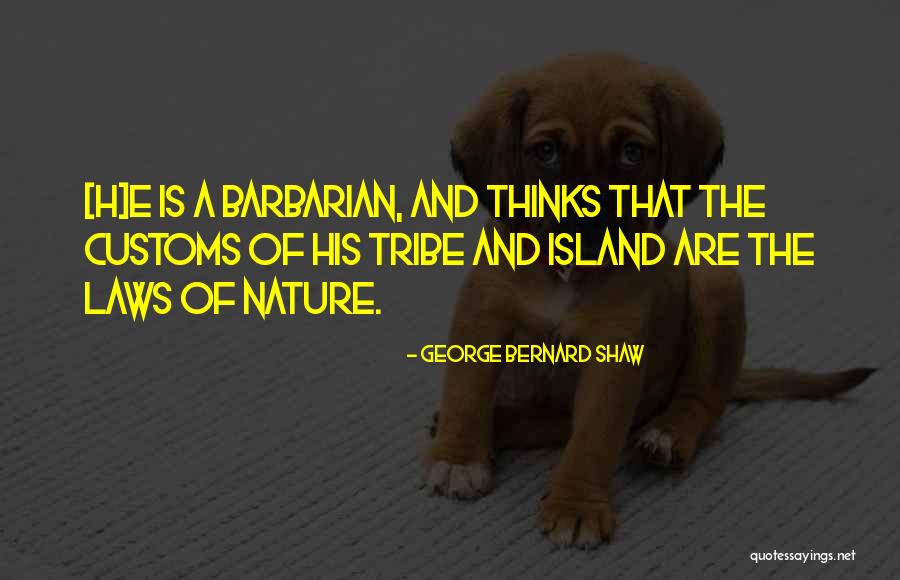 Island Quotes By George Bernard Shaw