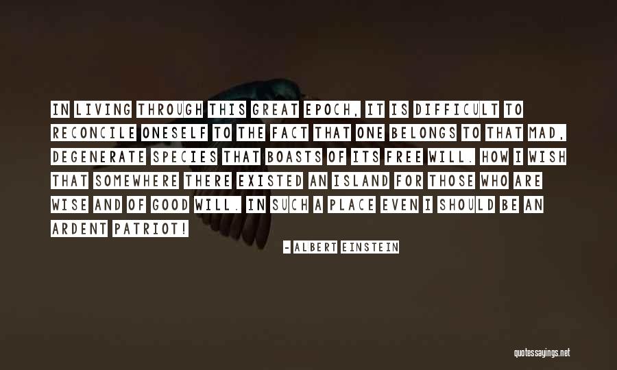 Islands Quotes By Albert Einstein