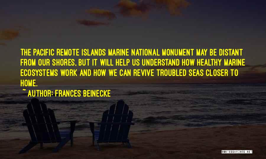 Islands Quotes By Frances Beinecke