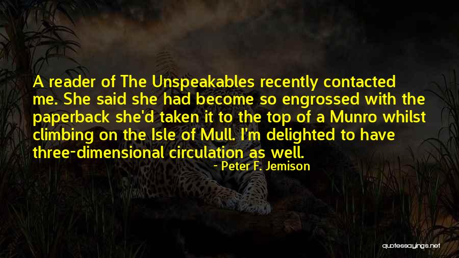 Isle Of Mull Quotes By Peter F. Jemison Isle Of Mull Quotes By Peter F. Jemison