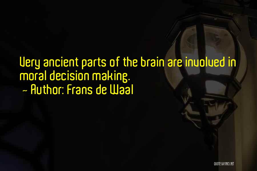 Ismerio Quotes By Frans De Waal