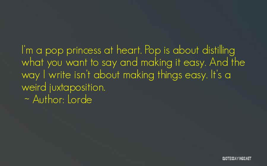 Isn It Weird Quotes By Lorde