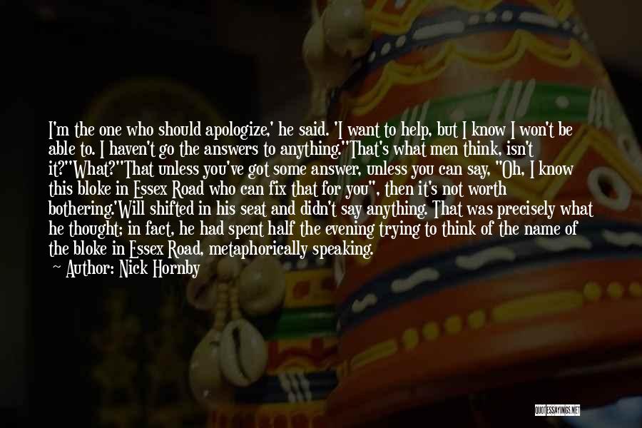 Isn't It Funny Quotes By Nick Hornby