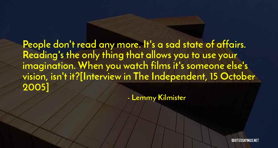 Isn't It Sad Quotes By Lemmy Kilmister Isn't It Sad Quotes By Lemmy Kilmister