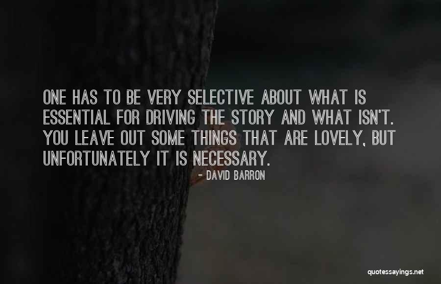 Isn't She Lovely Quotes By David Barron