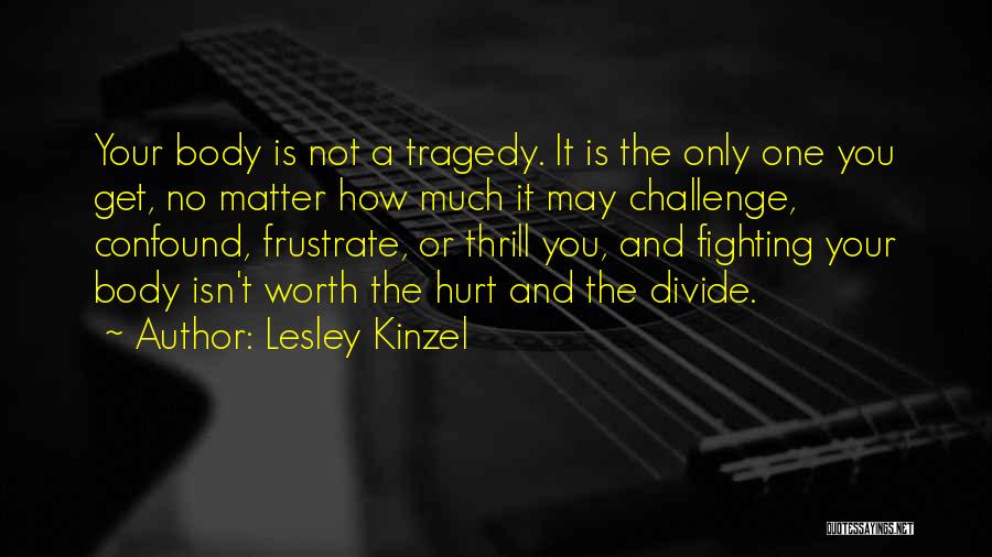 Isn't Worth It Quotes By Lesley Kinzel