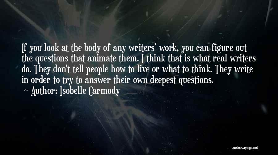 Isobelle Carmody Quotes 863794