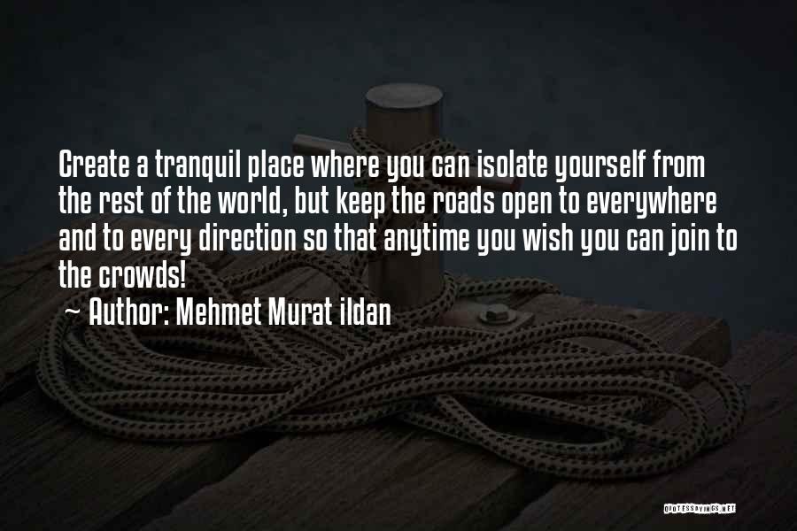 Isolate Yourself Quotes By Mehmet Murat Ildan
