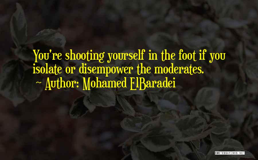 Isolate Yourself Quotes By Mohamed ElBaradei