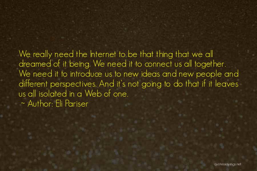 Isolated Quotes By Eli Pariser