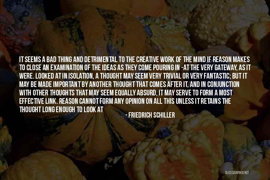 Isolation Bad Quotes By Friedrich Schiller Isolation Bad Quotes By Friedrich Schiller