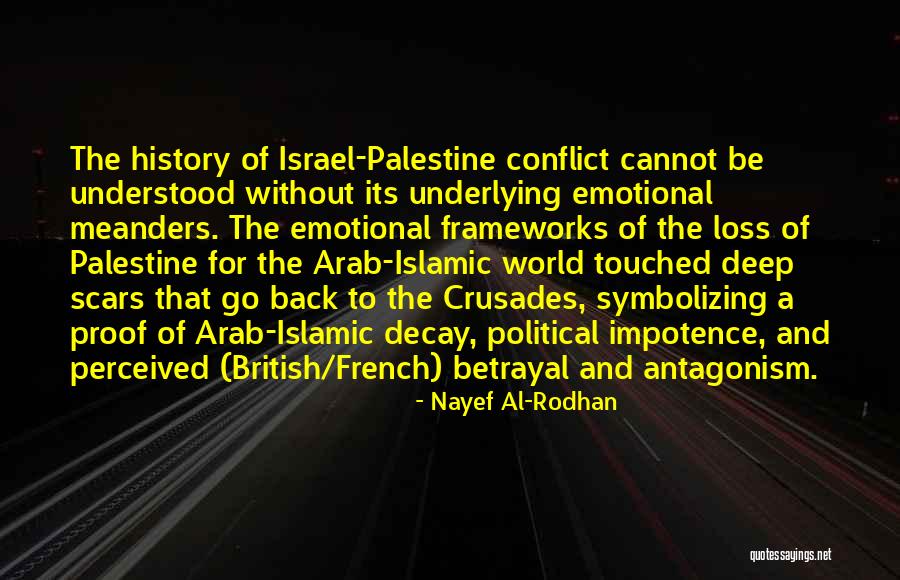 Israel And Palestine Conflict Quotes By Nayef Al-Rodhan