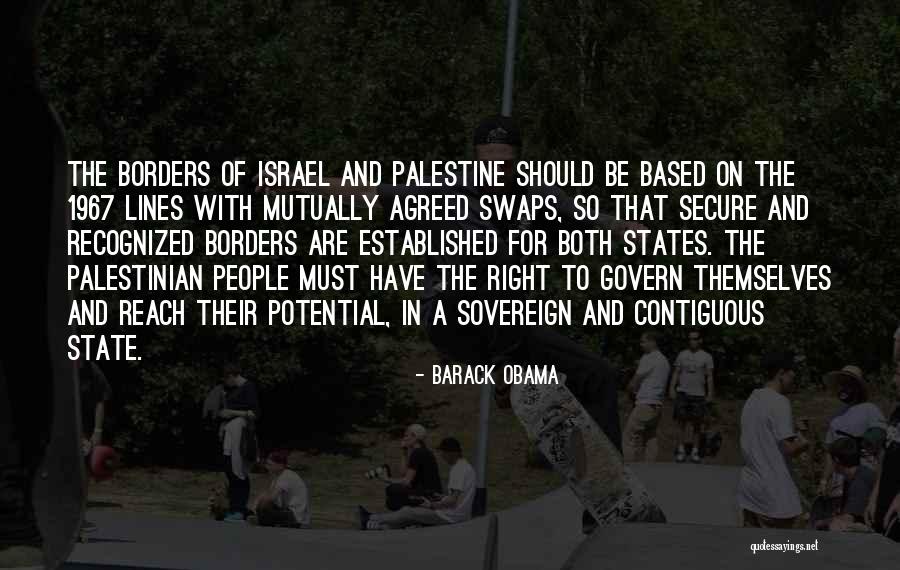 Israel And Palestine Quotes By Barack Obama