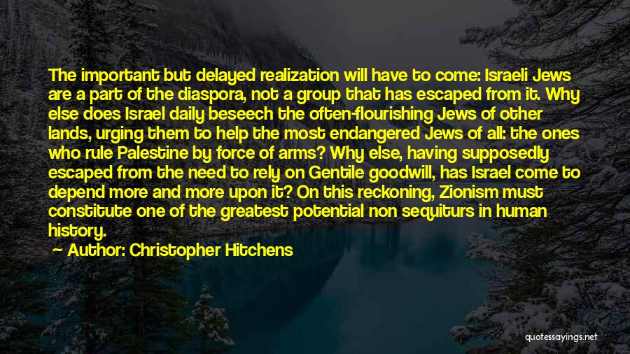 Israel And Palestine Quotes By Christopher Hitchens