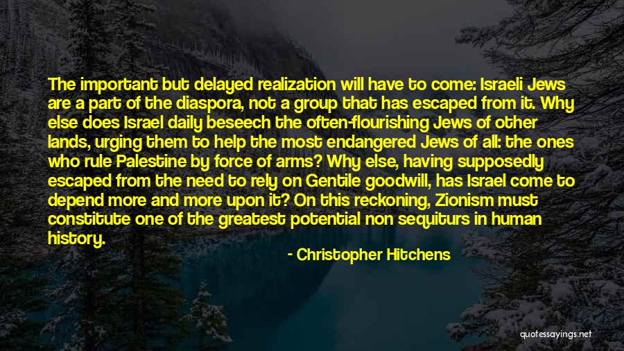 Israel And Palestine Quotes By Christopher Hitchens