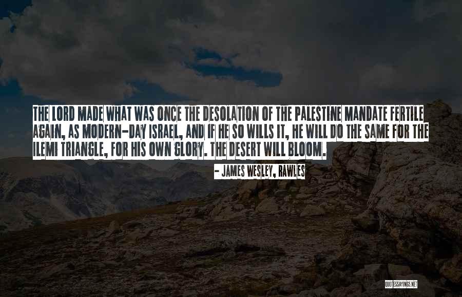 Israel And Palestine Quotes By James Wesley, Rawles