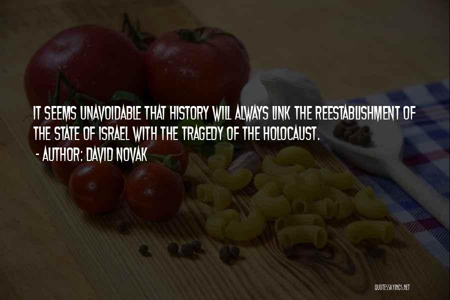 Israel And The Holocaust Quotes By David Novak