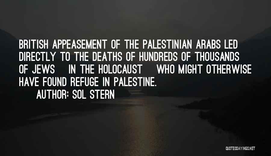Israel And The Holocaust Quotes By Sol Stern