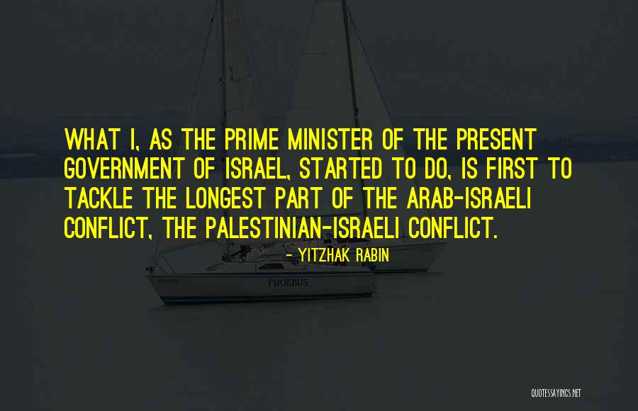 Israel Palestinian Conflict Quotes By Yitzhak Rabin Israel Palestinian Conflict Quotes By Yitzhak Rabin