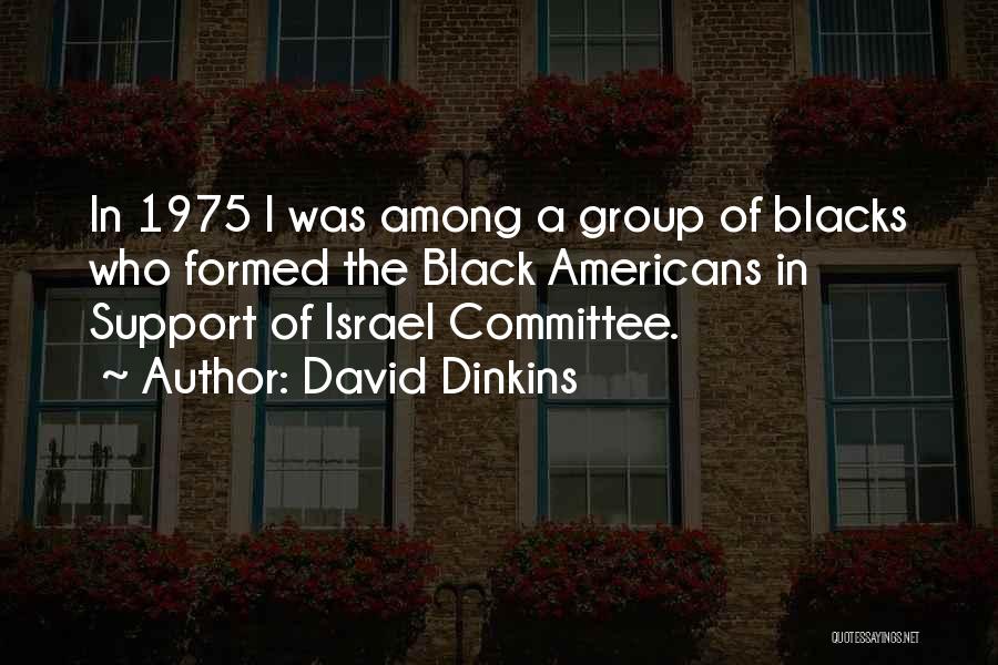 Israel Quotes By David Dinkins