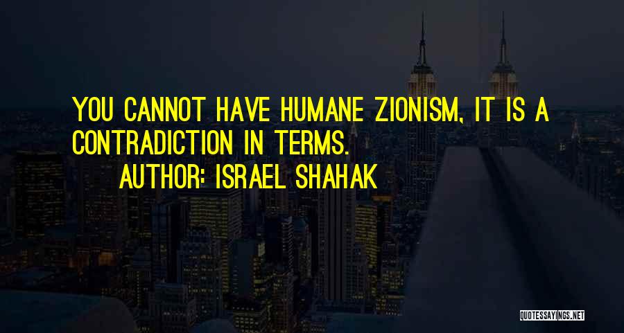 Israel Shahak Quotes 1357045