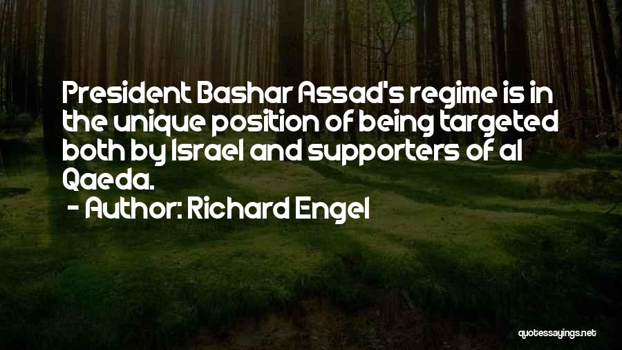 Israel Supporters Quotes By Richard Engel