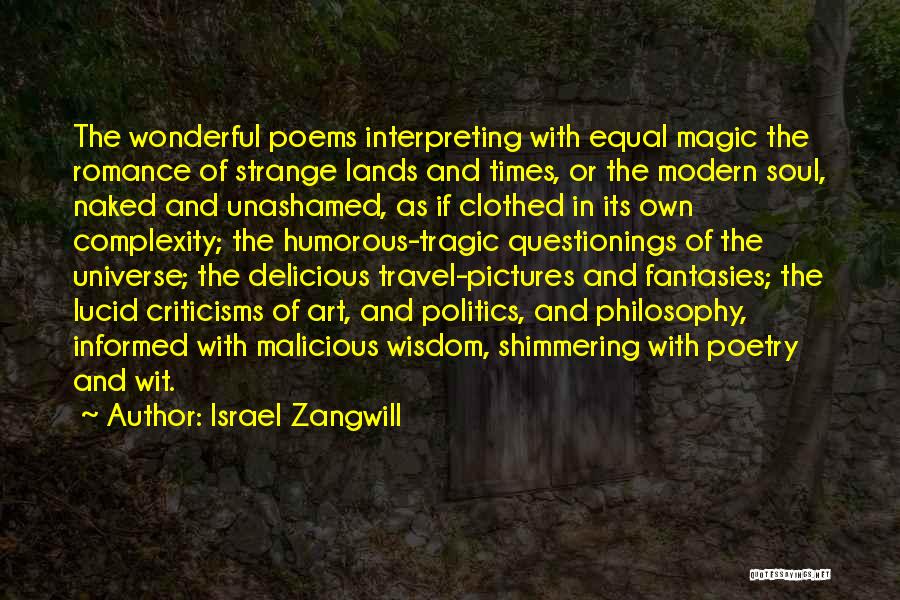 Israel Zangwill Quotes 1113169