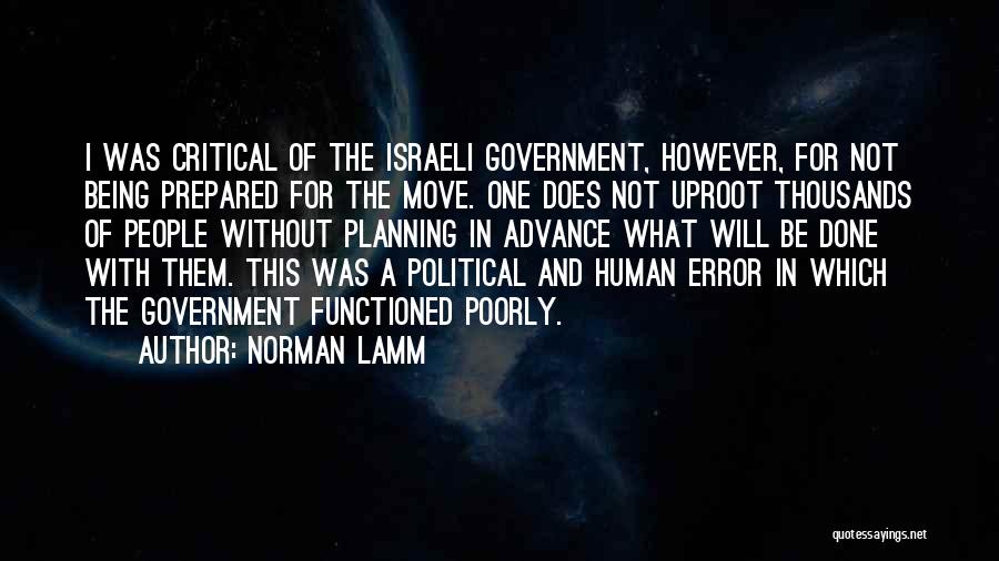 Israeli Quotes By Norman Lamm