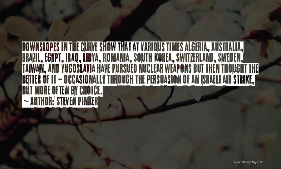 Israeli Quotes By Steven Pinker