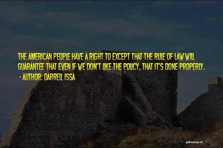 Issa Quotes By Darrell Issa