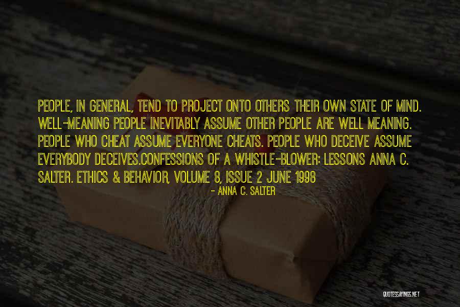 Issue And Volume Quotes By Anna C. Salter Issue And Volume Quotes By Anna C. Salter