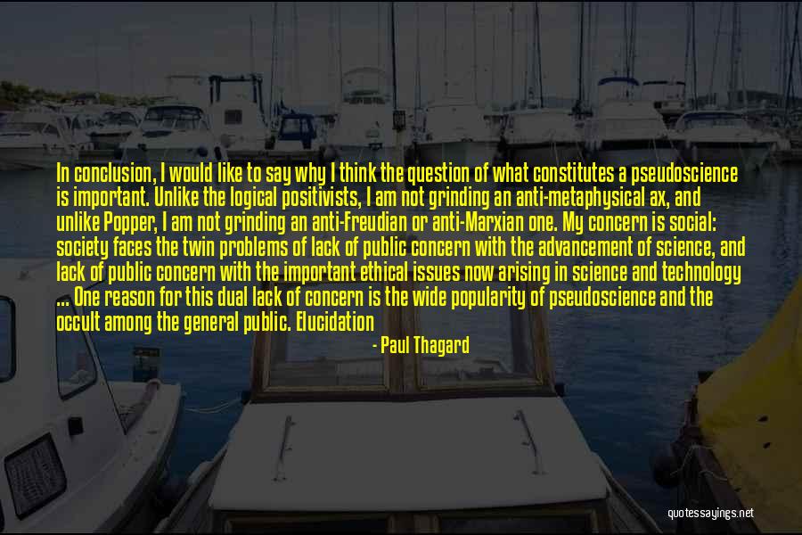 Issues In Society Quotes By Paul Thagard Issues In Society Quotes By Paul Thagard