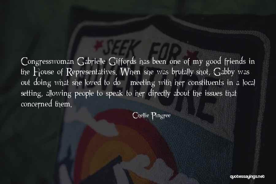 Issues With Friends Quotes By Chellie Pingree Issues With Friends Quotes By Chellie Pingree