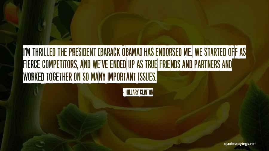 Issues With Friends Quotes By Hillary Clinton Issues With Friends Quotes By Hillary Clinton