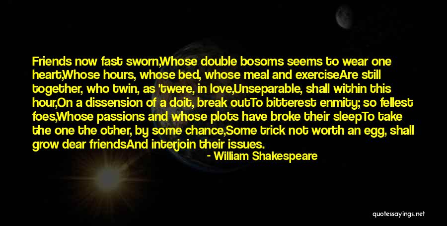 Issues With Friends Quotes By William Shakespeare Issues With Friends Quotes By William Shakespeare