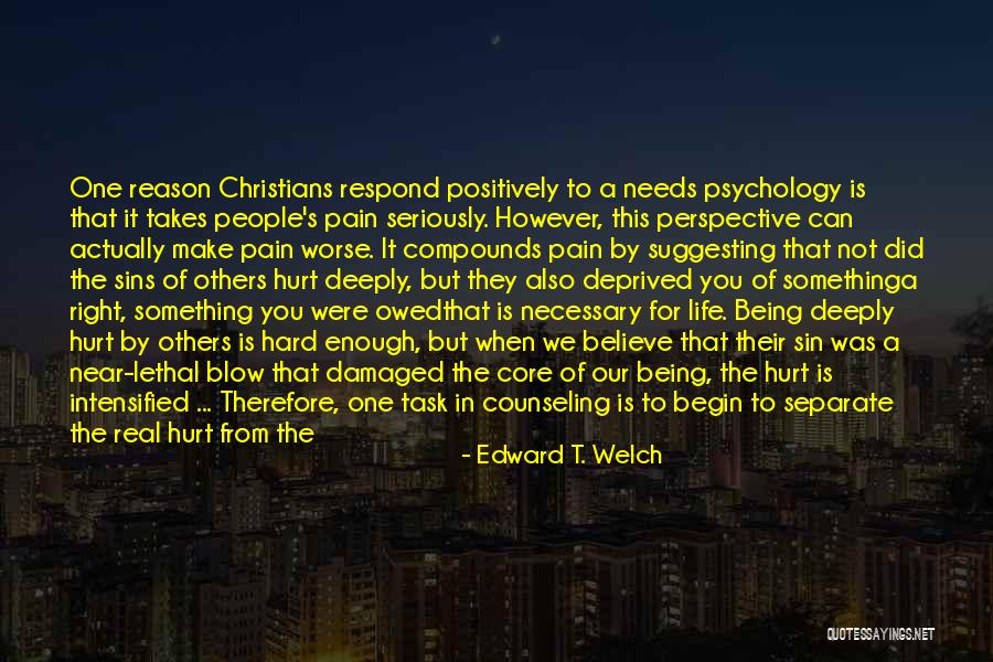 Istermina Quotes By Edward T. Welch Istermina Quotes By Edward T. Welch
