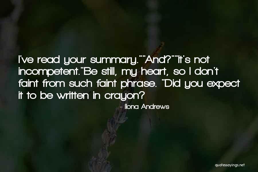 Istifini Bozmamak Quotes By Ilona Andrews Istifini Bozmamak Quotes By Ilona Andrews