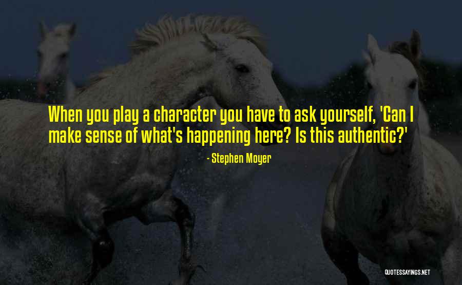 Istvan Orosz Quotes By Stephen Moyer